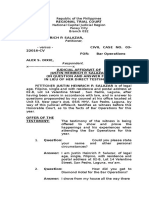 FERNANDO Judicial Affidavit