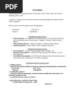 Polymers: Classification Based On Source