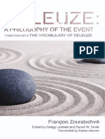 (Plateaus - New Directions in Deleuze Studies) Aarons, Kieran_ Deleuze, Gilles_ Smith, Daniel Warren_ Zourabichvili, François_ Lambert, Gregg-Deleuze, a philosophy of the event _ together with the voc