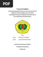 Download Proposal Penelitian PENGARUH INFORMASI ARUS KAS DAN LABA AKUNTANSI TERHADAP TINGKAT PERDAGANGAN SAHAM by Dian Astuti SN331781131 doc pdf