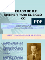 El Legado de B.F. Skinner Para El Siglo XXI