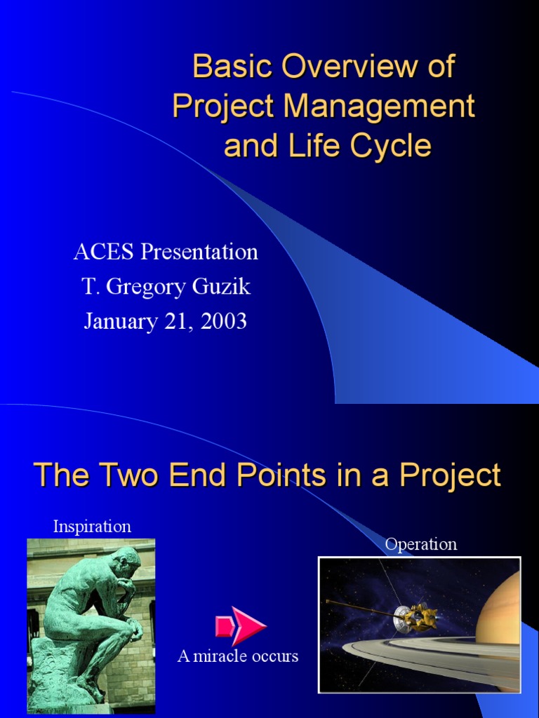 Project Management Overview | PDF | Project Management | Systems ...