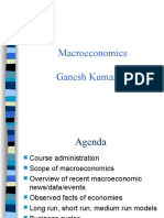 Macroeconomics Course Overview and Key Concepts