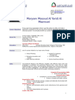 CV Maryam