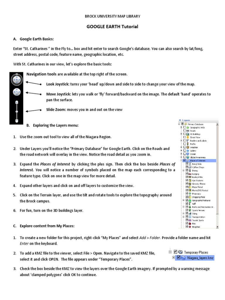 Google Earth Tutorial Wazhua Com Download Free Pdf System