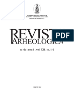 Revista Arheologica, XII, Nr. 1-2. Chisinau 2016