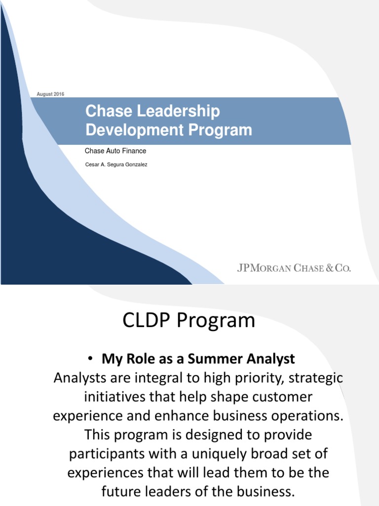 Chase Internship Presentation PDF Digital Rights