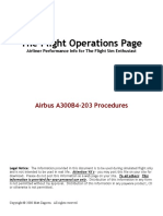 The Flight Operations Page: Airbus A300B4-203 Procedures