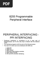 8255 Programmable Peripheral Interface