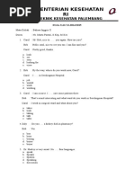 Soal Uas B. Inggris II 14-15