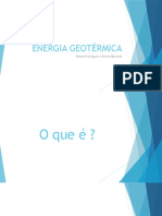 Energia Geotérmica