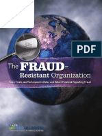 The Fraud Resistant Organization