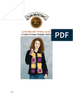 Lion Brand Wool-Ease: Crochet Granny-Sampler Jacket