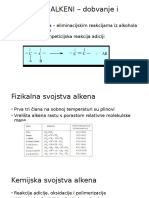 ALKENI - Dobivanje I Uporaba