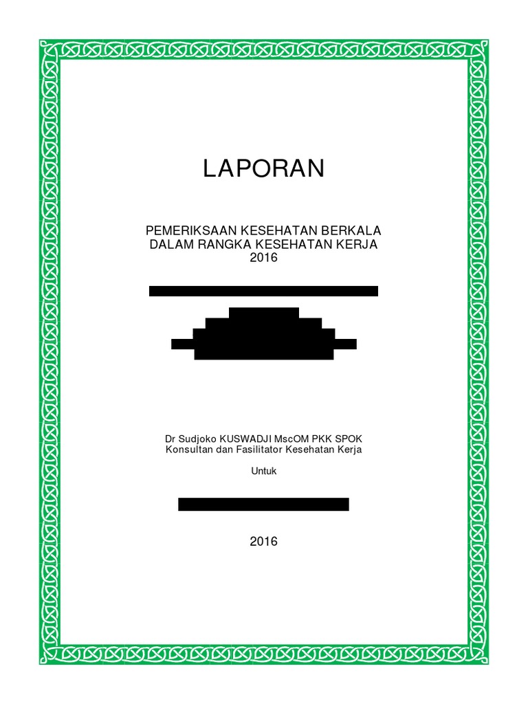 01 Contoh Laporan Pemeriksaan Kesehatan Berkala PDF