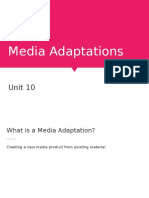 Intro - Media Adaptations