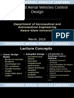 Unmanned Aerial Vehicle - Lecture1