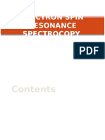 Electron Spin Resonance Spectro