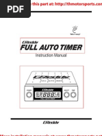 Download Greddy Full Auto Turbo Timer Manual by THMotorsportsnet SN33182340 doc pdf