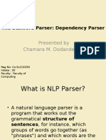 The Stanford Parser