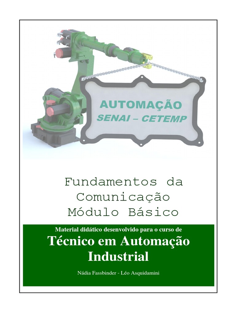 Fundamentos Comunicação - Módulo 01 - Automação SENAI | PDF | Escrita ...