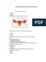 Ulangan Harian Sistem Reproduksi Pada Manusia