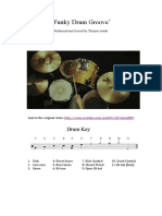 ÔÇÿFunky Drum GrooveÔÇÖ Sheet Music