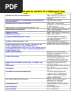 CHEAT SHEET PowerShell Commands for the MCSA 70