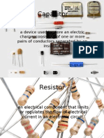 Capacitor, resistor .pptx