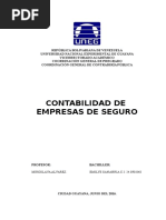 Ejercicios de Contabilidad de Seguros | PDF | Seguro | Póliza de seguros