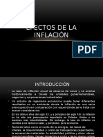 Efectos de La Inflación