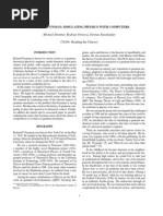 Download Richard Feynman Simulating physics with computers by kajdijkstra SN33183755 doc pdf