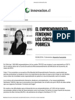 El Emprendimiento Femenino