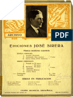 Jose Sirera - Fandanguillo PDF