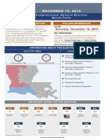 Louisiana Election Quick Facts December 10 2016