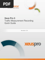 InfoVista Xeus Pro 5 TMR Quick Guide