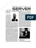 The Peripatetic Observer 2002