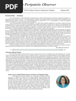Download The Peripatetic Observer 2003 by SUNY Geneseo Department of English SN33185131 doc pdf