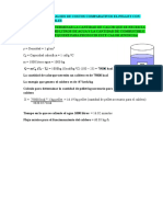 Calculo de Analisis de Costos Comparativos El Pellet Con Otros Combustibles