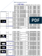 Quotation Sheet LED Lamps