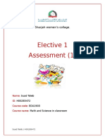 Elective 1 Assessment 1