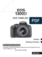 EOS 1300D Basic Instruction Manual En