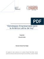 Estrategias Empresariales para La América Latina de Hoy