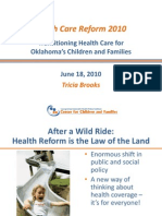Transitioning Health Care for Oklahoma Children and Families 