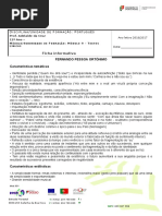 Fernando Pessoa - Ficha Inf. Características Poesia