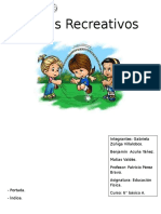 Informe Juegos Recreativos