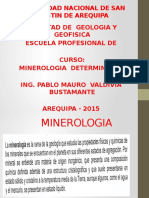 Minerologia Determinativa Diapositivas - PPTX Completo