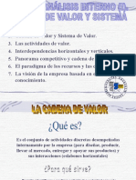 Tema 5 Cadena de Valor