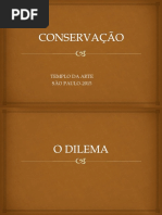 Conservacao Pintura Cavalete T2