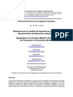 Aplicacion de Un Modelo de Duracion en Programas de Prevencion